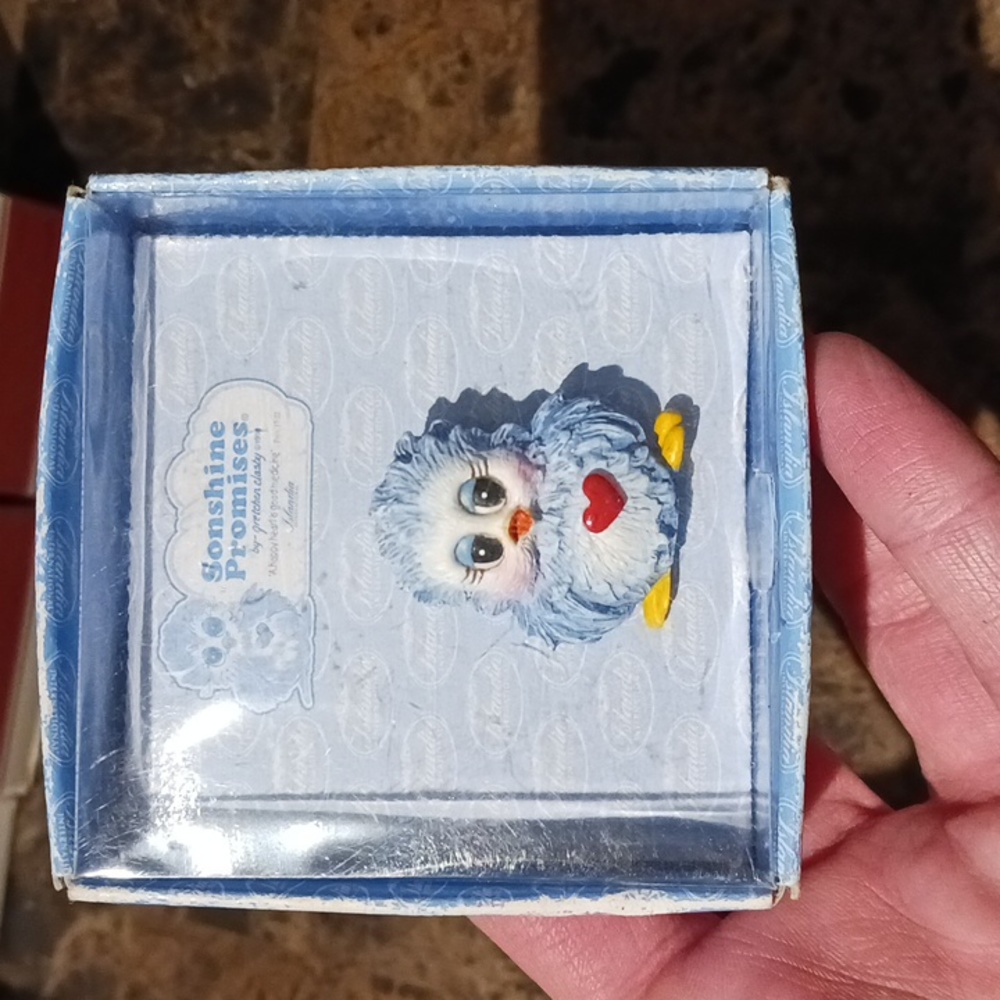 Vintage 90's Sonshine Promises "Joy To You" Mini Bird Pin
